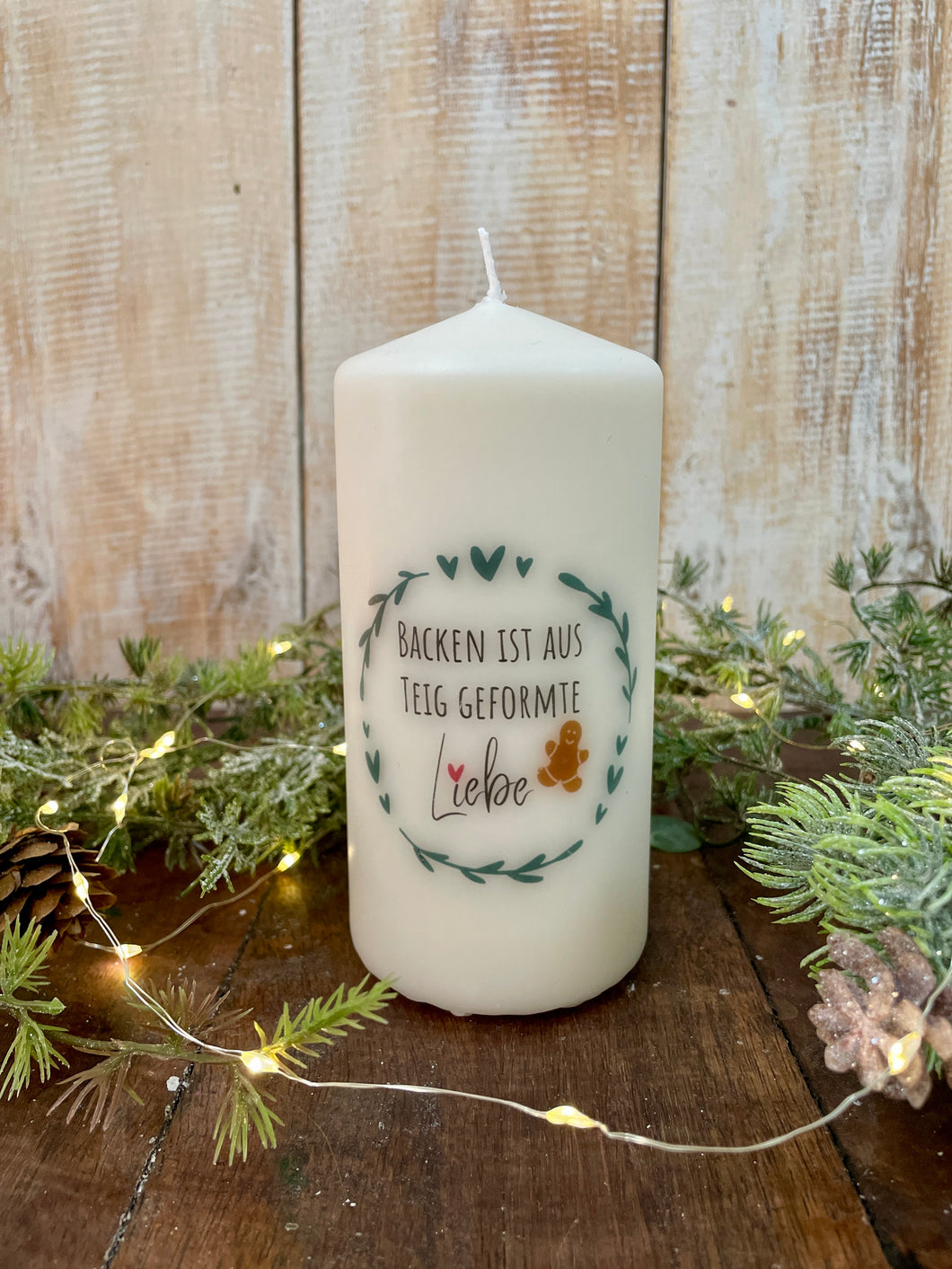 Weihnachtskerze/Adventskerze 