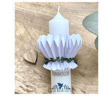 Load image into Gallery viewer, Candle Wreath &quot;Paper &amp; Glass&quot; Set - Candle Accessories
