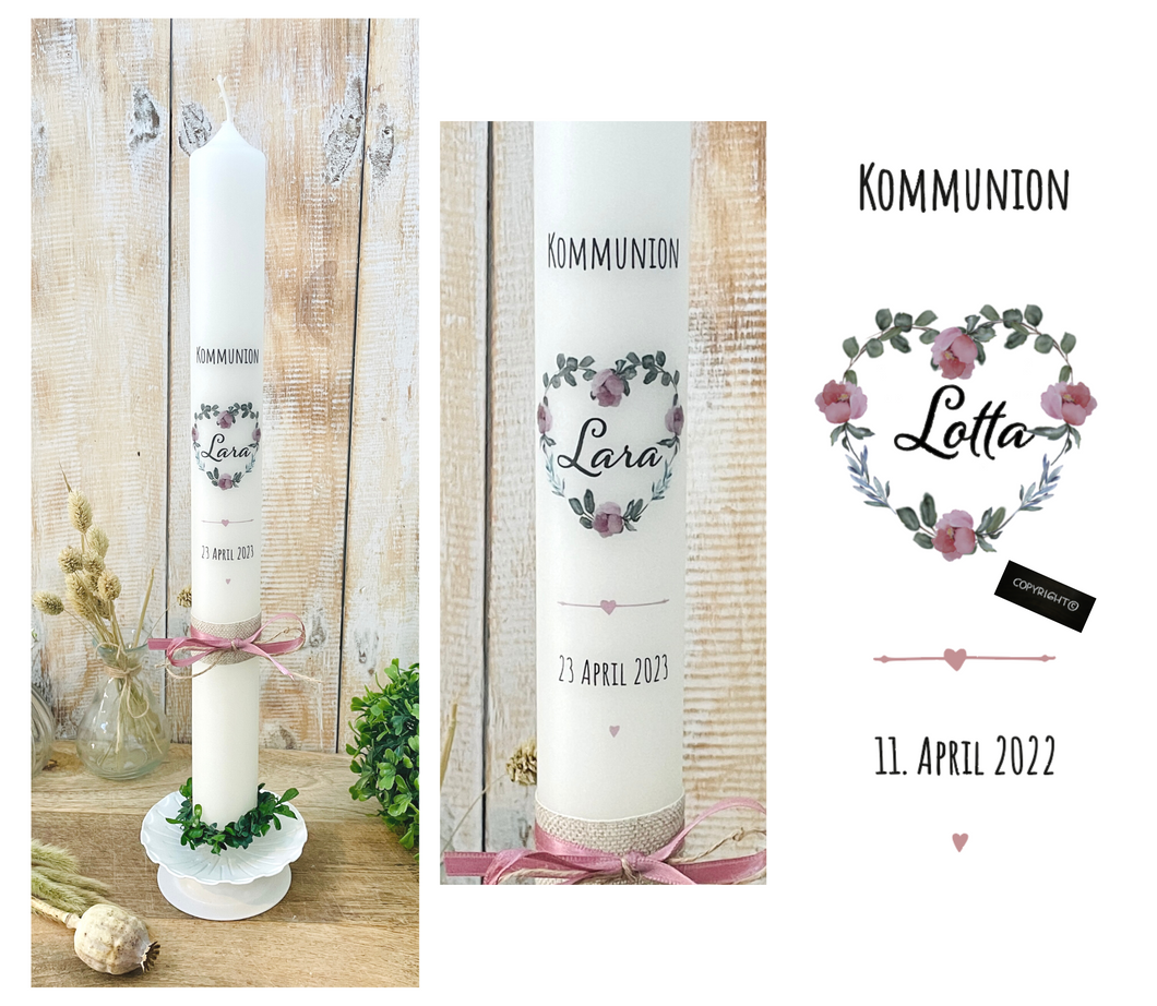 Kommunionkerze 
