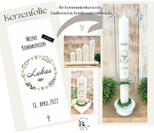 Load image into Gallery viewer, Candle Foil Candle Tattoo &quot;Everyday Love&quot; * Congratulations | get well soon | Thanks | hearts | birthday | Happiness * - Candle Stickers DIY
