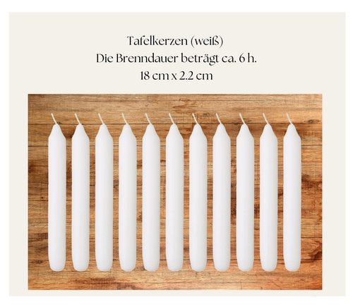 Stabkerzen Tafelkerzen Geschenkkerzen 