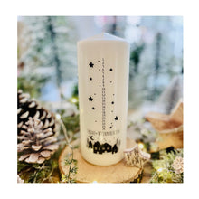 Lade das Bild in den Galerie-Viewer, Weihnachtskerze/Adventskerze &quot;Alvena 3&quot; mit Zahlen 1-24
