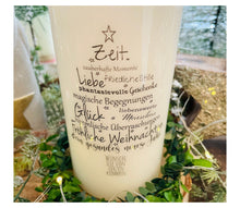Lade das Bild in den Galerie-Viewer, Weihnachtskerze/Adventskerze &quot;Lydia&quot; Kerzen Tannenbaum Wunschbaum

